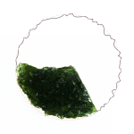 Disk - fragment (moldavite shape)