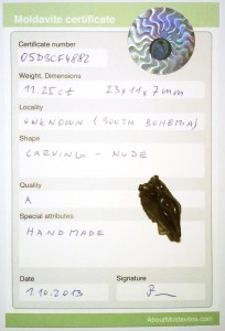 05dscf4882 - Certified moldavite - carving - nude