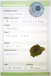 07DSCF1158 - Certificate of genuineness 