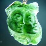 Gemini (the Twins) - silver pendant