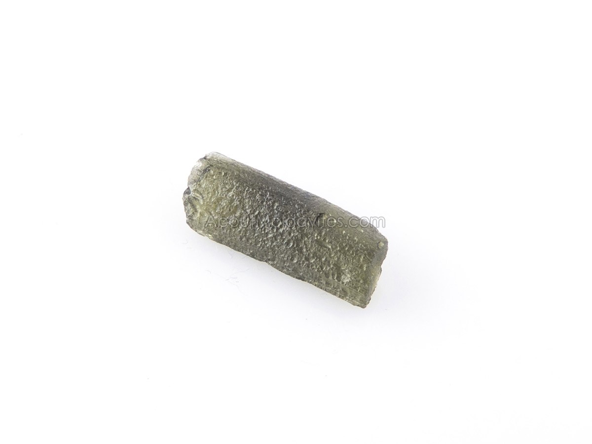 Olive green moldavite