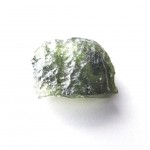 Moldavite with artificial abrasion