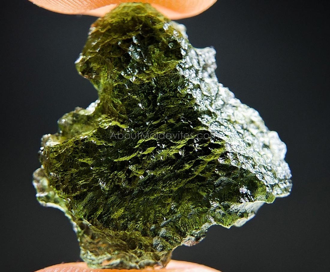 Moldavite from deposit Chlum