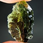 Damaged moldavite