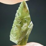 Moldavite with uncommon surface