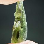 Moldavite with uncommon surface