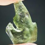 Moldavite with uncommon surface