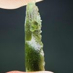 Moldavite with uncommon surface