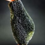 Large moldavite - drop fragment