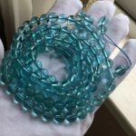 Fake Moldavite beads